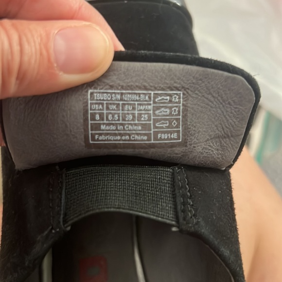 TSUBO, Ravyn slip on cap toe, black leather shoes - Picture 6 of 7